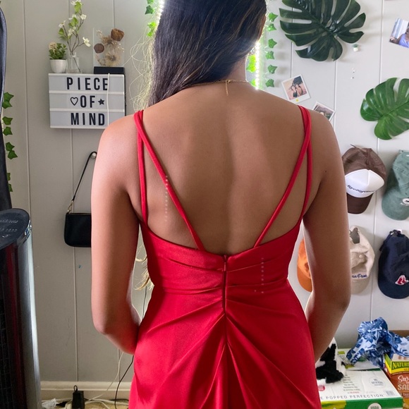Red Prom Dress - Picture 3 of 3